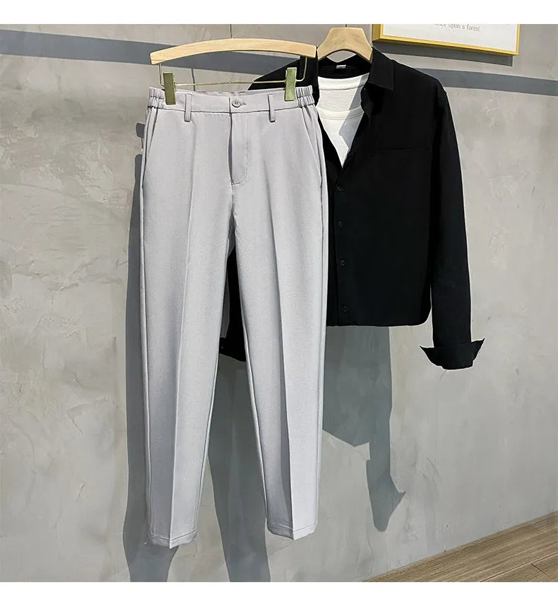 Pantalon de Costume Stretch Décontracté avec Poches pour les Femmes | Parfait pour les journées décontractées