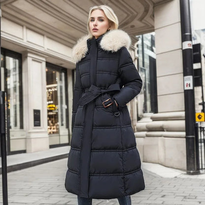 Parka Hiver Chaude et Luxueuse avec Pelt Végan pour les Femmes | Idéal pour l'hiver