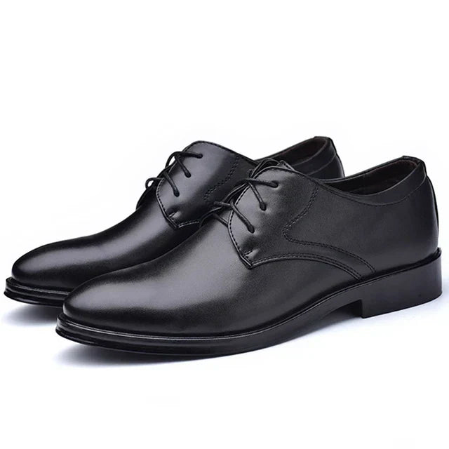 Chaussures Classiques Habillées en Cuir Vegan avec Lacets pour les Hommes | Idéal pour une utilisation quotidienne