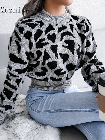 Pull Stylé avec Imprimé Jaguar pour les Femmes | Idéal pour l'hiver