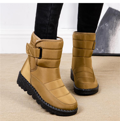 Bottes d'Hiver Chaudes et Imperméables avec Design Antidérapant pour les Femmes |  Idéal pour une utilisation quotidienne