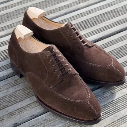 Chaussures en Daim et Cuir Vegan avec Lacets pour les Hommes | Idéal pour une utilisation quotidienne