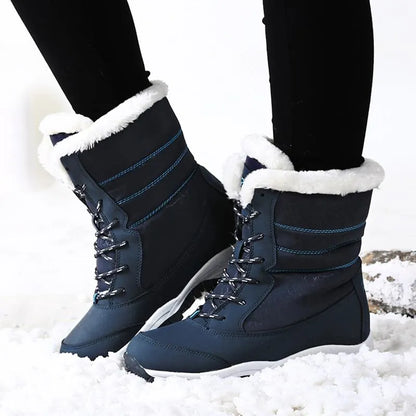 Bottes de Neige Chaudes avec Design Antidérapant d'Hiver pour les Femmes | Idéal pour une utilisation quotidienne