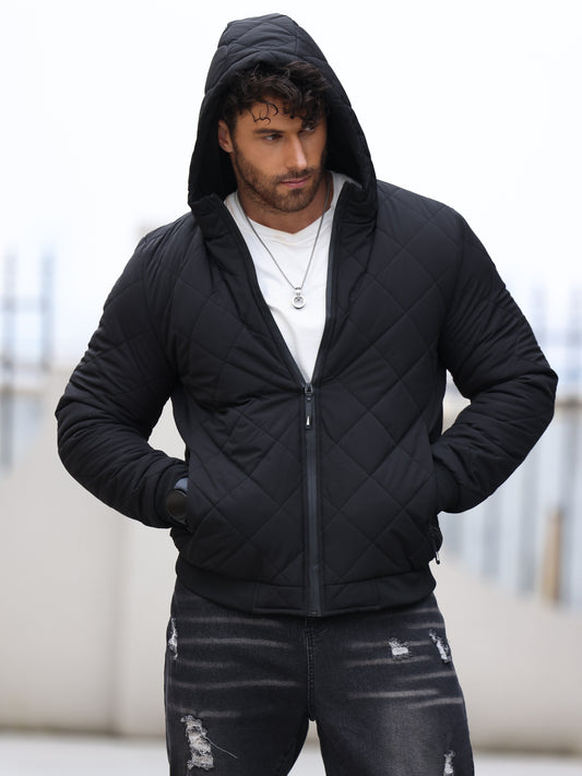 Manteau Casual Puffer avec Poches pour les Hommes | Idéal pour l'hiver